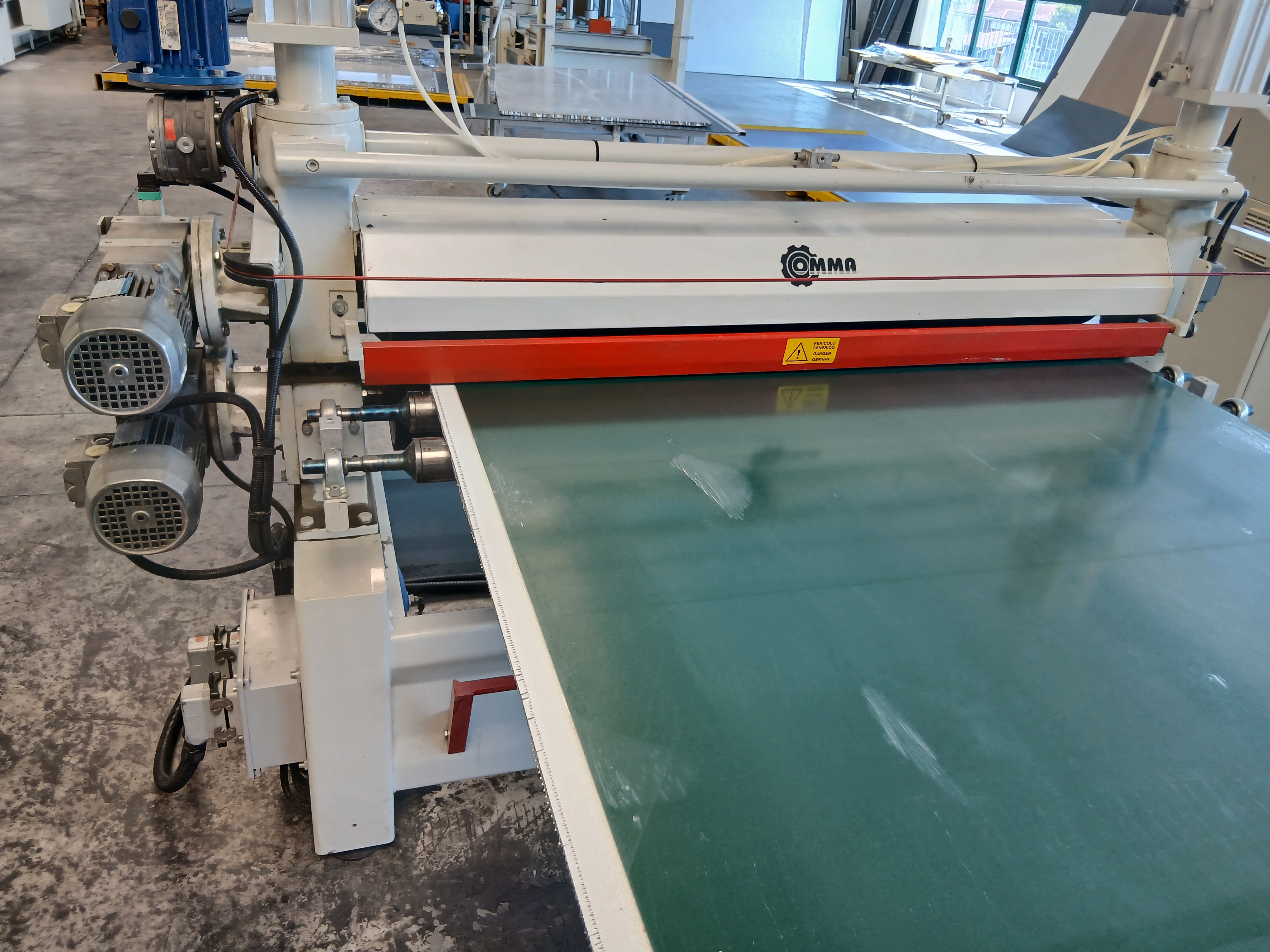 Pressa laminatrice